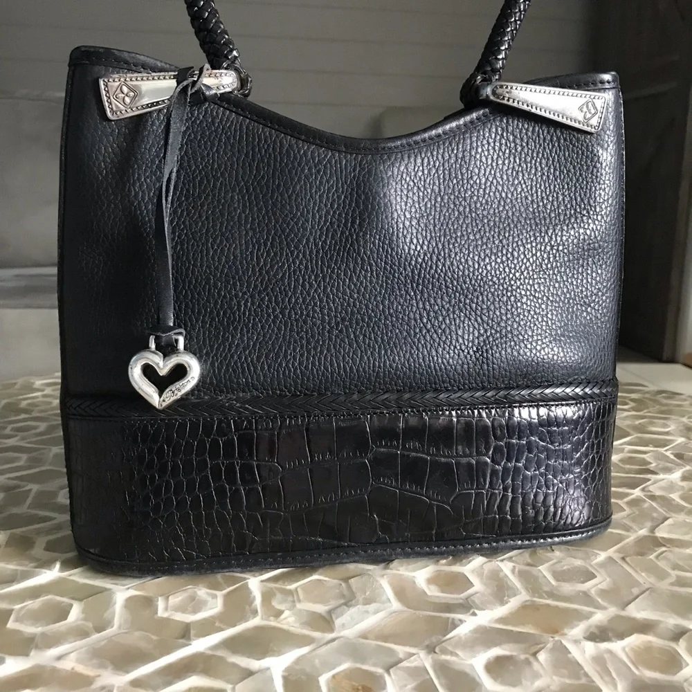 AUTHENTIC Brighton Gina leather satchel